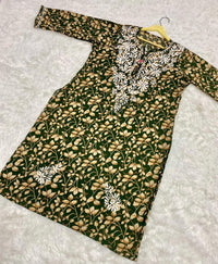 Soft mul stylish kurta
