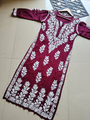 3D heavy Work Modal pure Cotton kurta