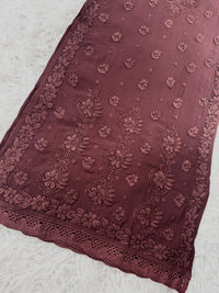 Pure Ghasspatti viscose Ombre shade