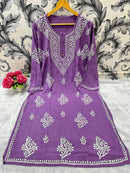 Plus sizes Soft Rayon Big Buta kurta