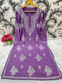 Plus sizes Soft Rayon Big Buta kurta