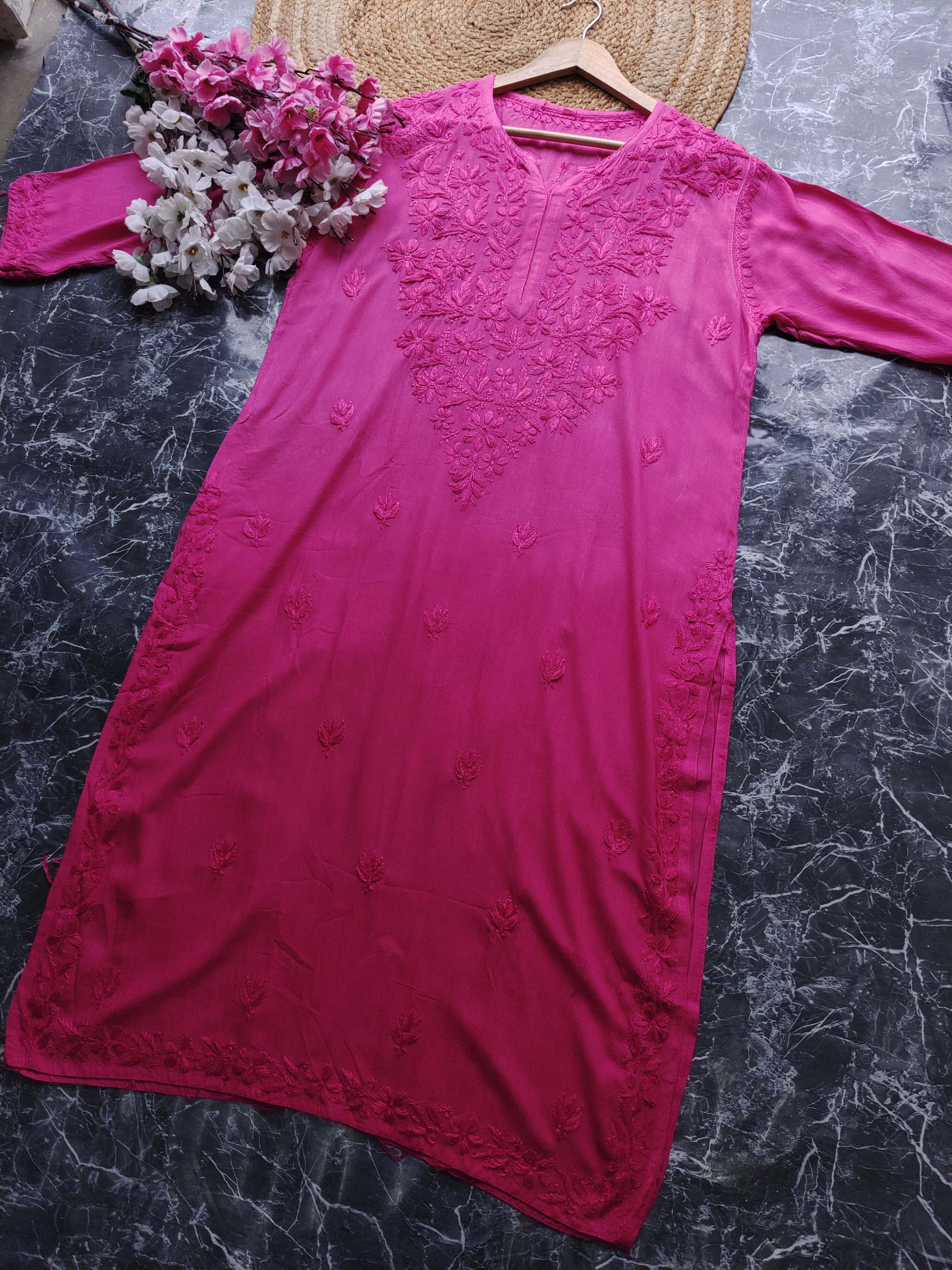 Soft Rayon Long All day wear Kurtis
