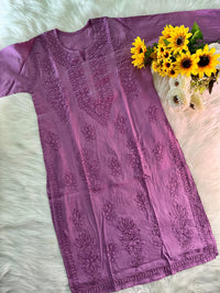 Tone-on-Tone Chanderi Kurti Pant Sets