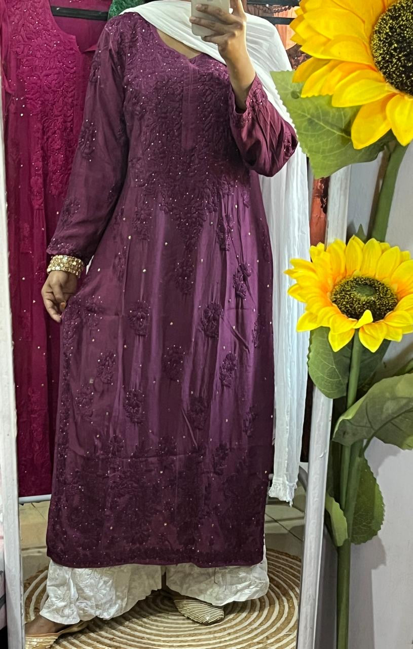 Muslin Muqaish  Fine Handcrafted