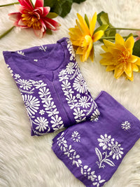 Anaya  Big Buta hand Work kurta combo