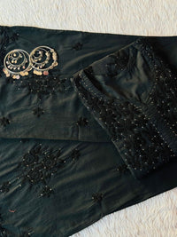 Hoor Muqaish Kurta with Plazzo