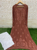 Heavy Viscose Front and Back side Worked Kurta