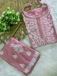 Rayon sleeveless co ord Combo