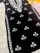 Rayon White hand embroidery combo