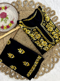 Rayon Dual thread Chikankari Co-ord