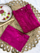 Rangrez Luxury Feel Rayon Kurta and Free size plazzo