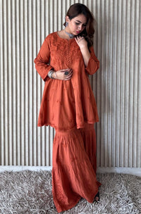 Pure Mul Mul dyed Co-ord Set