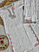 Dual Thread Rayon kurta with Plazzo