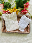 Zoya Muslin Muqaish Kurti  Ghaspatti with Bakhiya work