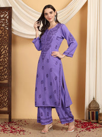 Rangrez Soft Chikanhandwork Combo