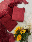 Rangrez 3pc Ombre Soft Crafted Designer Set