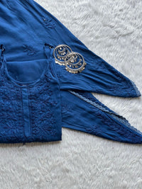 Rayon Noodle strap Dhoti set