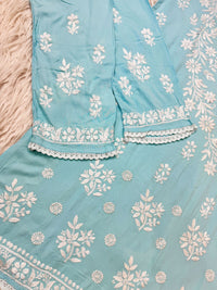 Handwork Heavy Modal Plazzo Combo