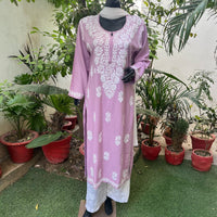 Straight fit Rayon soft kurta