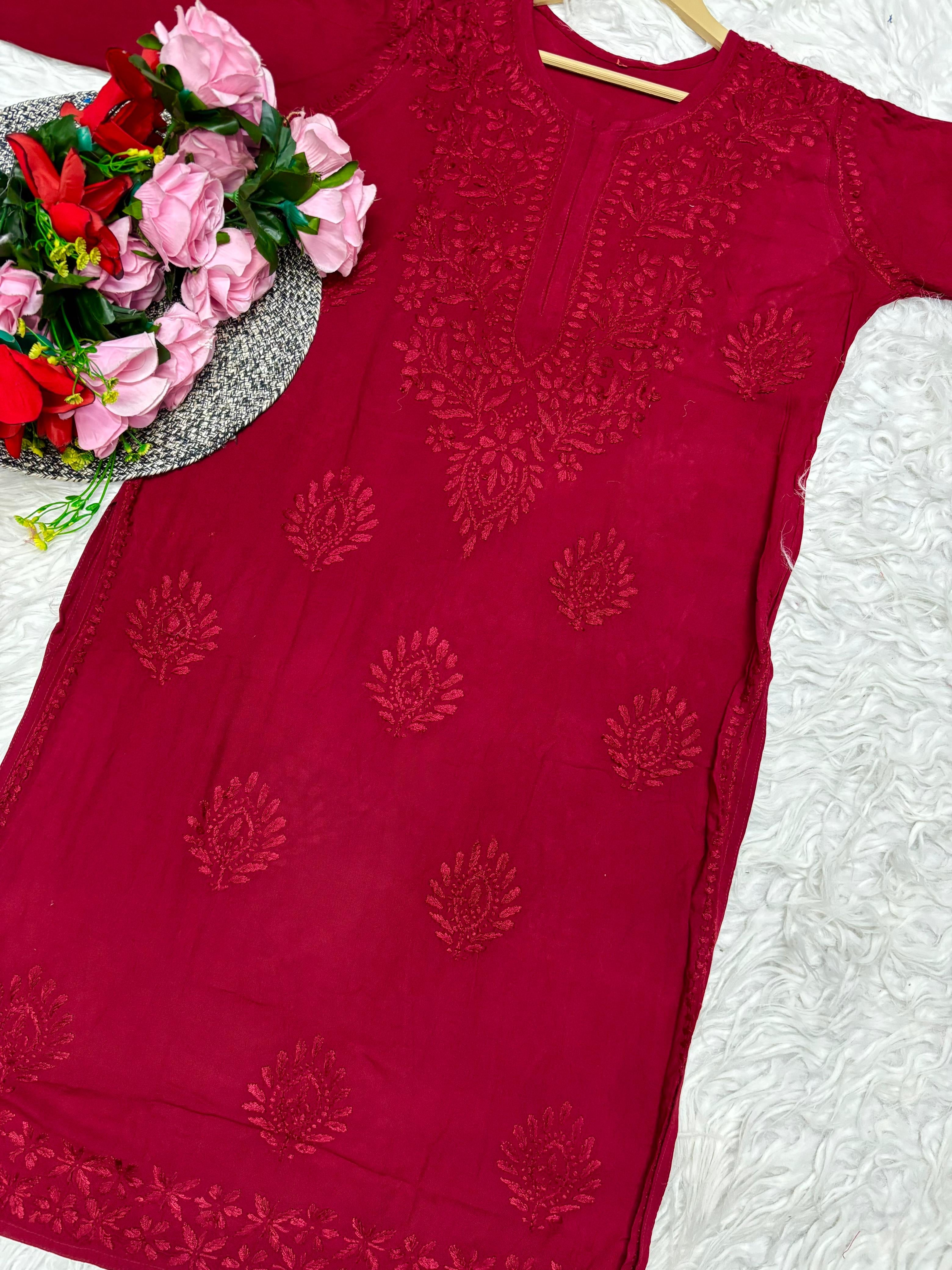 Heavy Daman Handwork Co-ord Set