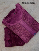 Pure Ghasspatti viscose Ombre shade