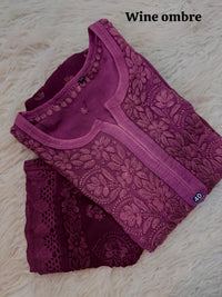 Pure Ghasspatti viscose Ombre shade