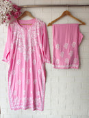 Premium fine chikankari work sets