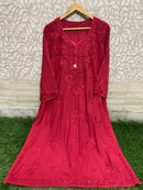 Plus Size Heavy embroidered Kurtas