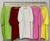 Plus Size Soft Rayon Kurtis