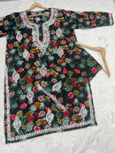 Floral Printed Big Buta Mul combo