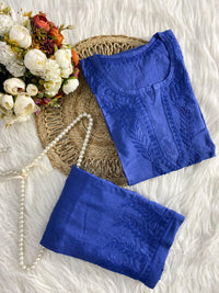 Modal Co-ord butter soft crafted Set