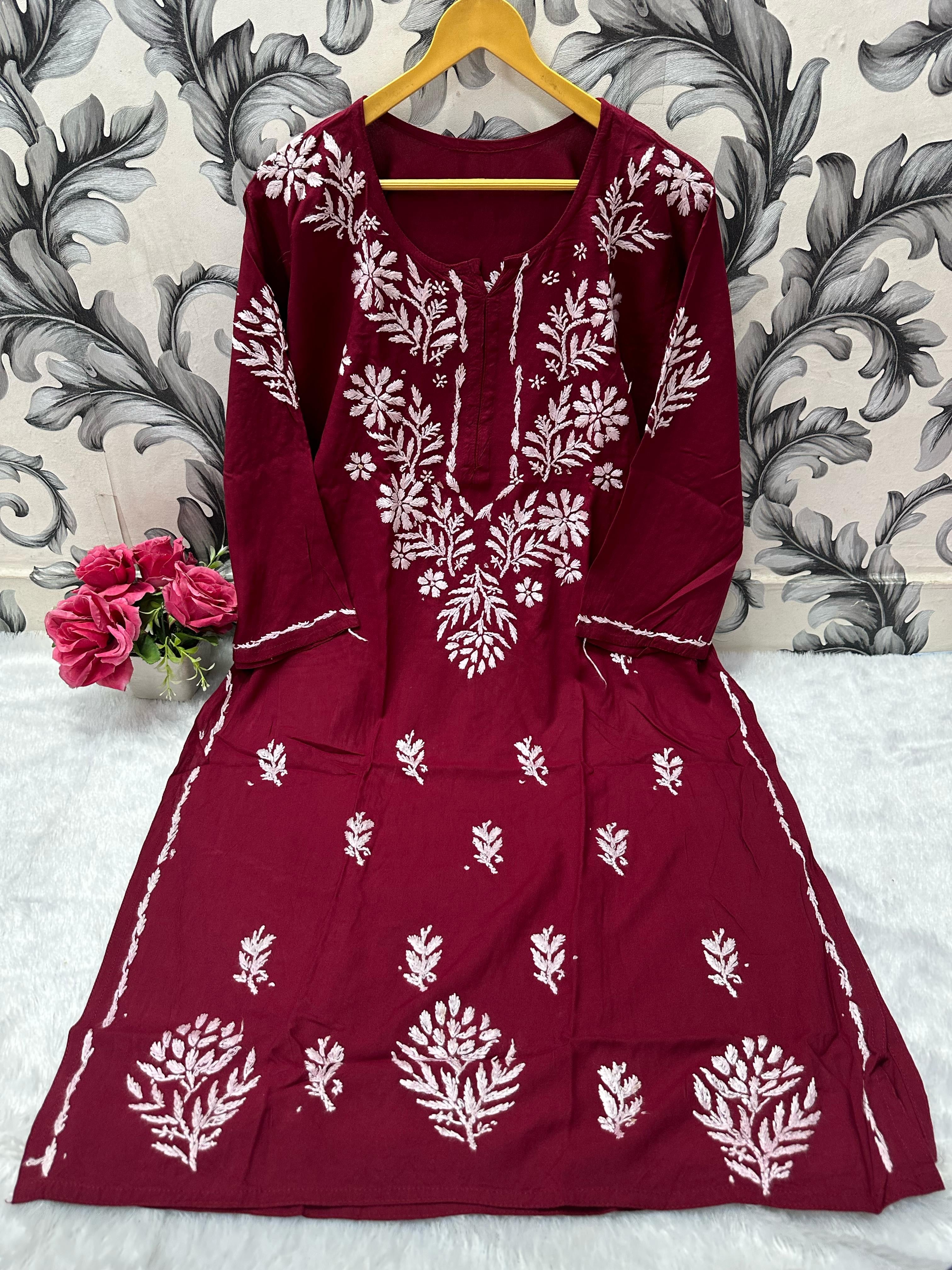 Beautiful Rayon Soft  Kurta