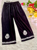 Rayon White hand embroidery combo