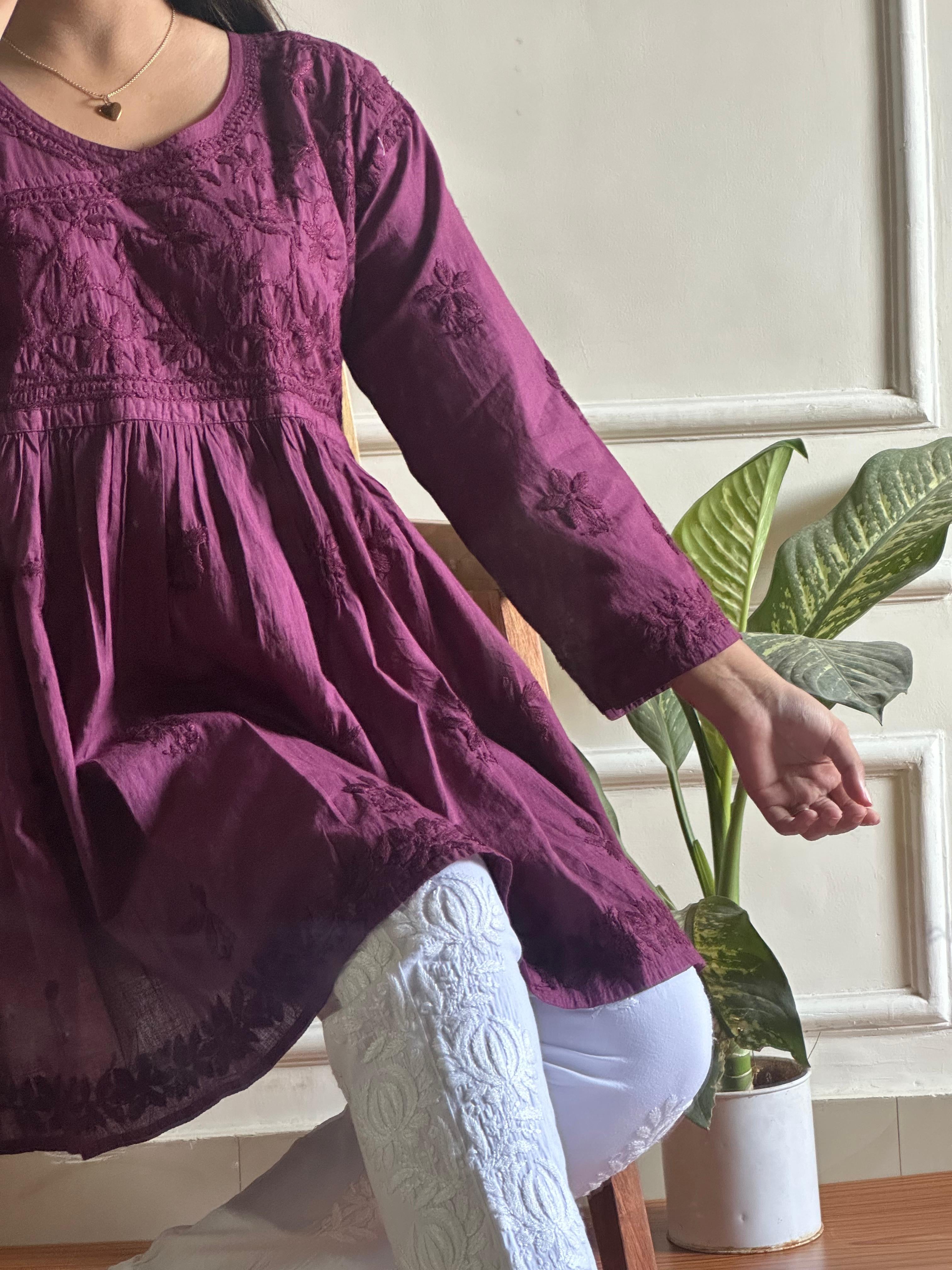 Mul cotton Short Top with adjustable Doori