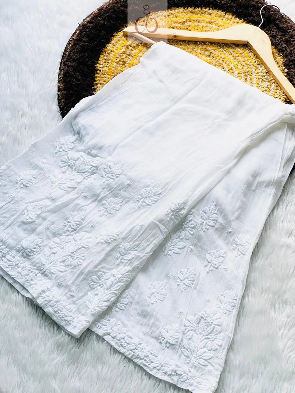 3D Viscose Luxe Kurtis - chikankariofficial