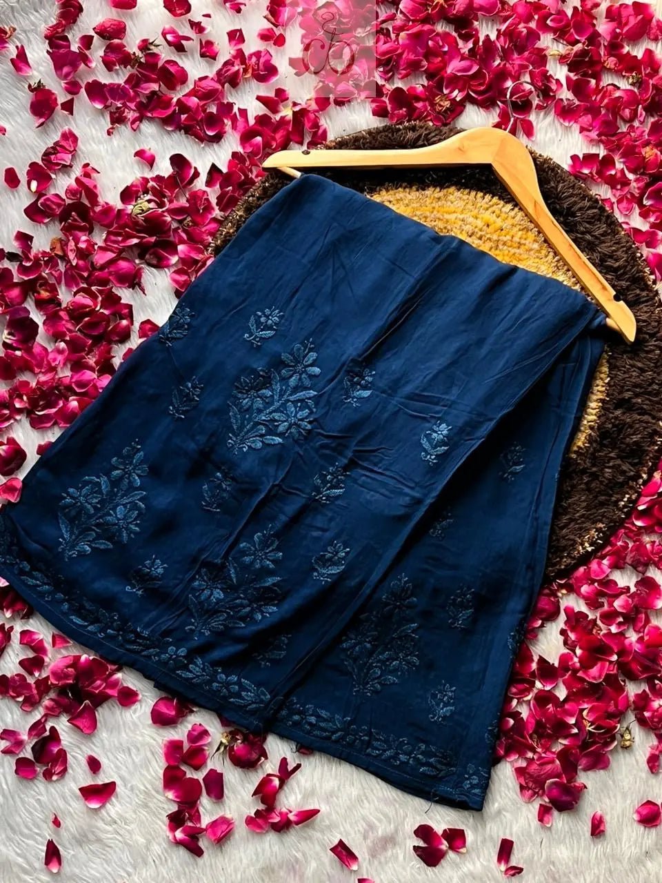 3D Viscose Plazzo Kurti combo - chikankariofficial