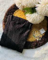 3d Worked Viscose Tone to Tone - chikankariofficial