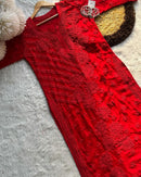 3d Worked Viscose Tone to Tone - chikankariofficial