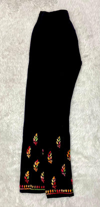 Black Multi Thread Free size Versatile Pant