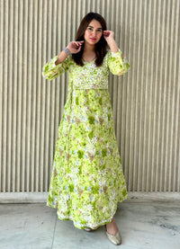 MulMul Angharka Heavy Top with Pant