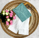 Ghaspatti Tone to tone Gala Daman kurti & Pant