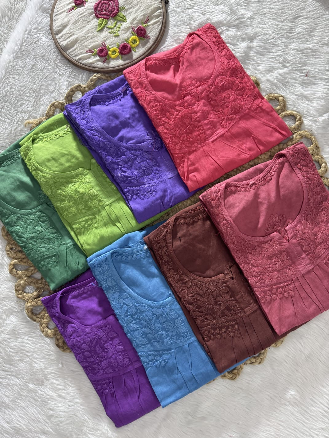 Rayon Short top In Neck Edition