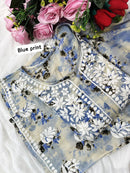 Rich Work Pure Mul cotton Kurti And handwork plazzo