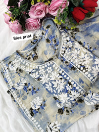 Rich Work Pure Mul cotton Kurti And handwork plazzo