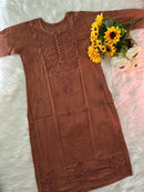 Zoya 3pc Dobby Cotton Muqaish Viral Set