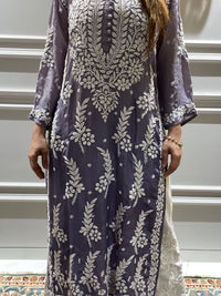 3D Muslin Batson Edition Kurta