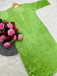 Modal Sikh Embroidery kurtas