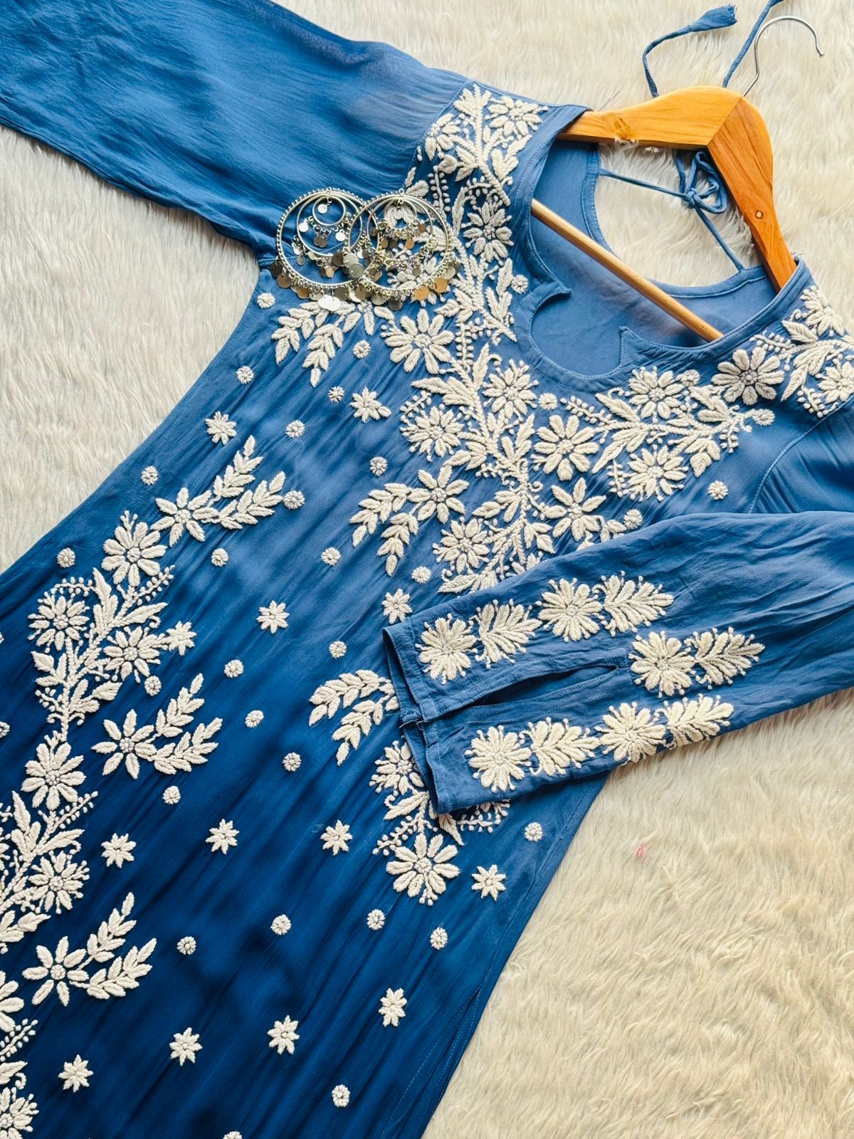 Luxe Leaves Viscose Made with purity