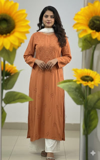 Rayon Stylish soft Kurti