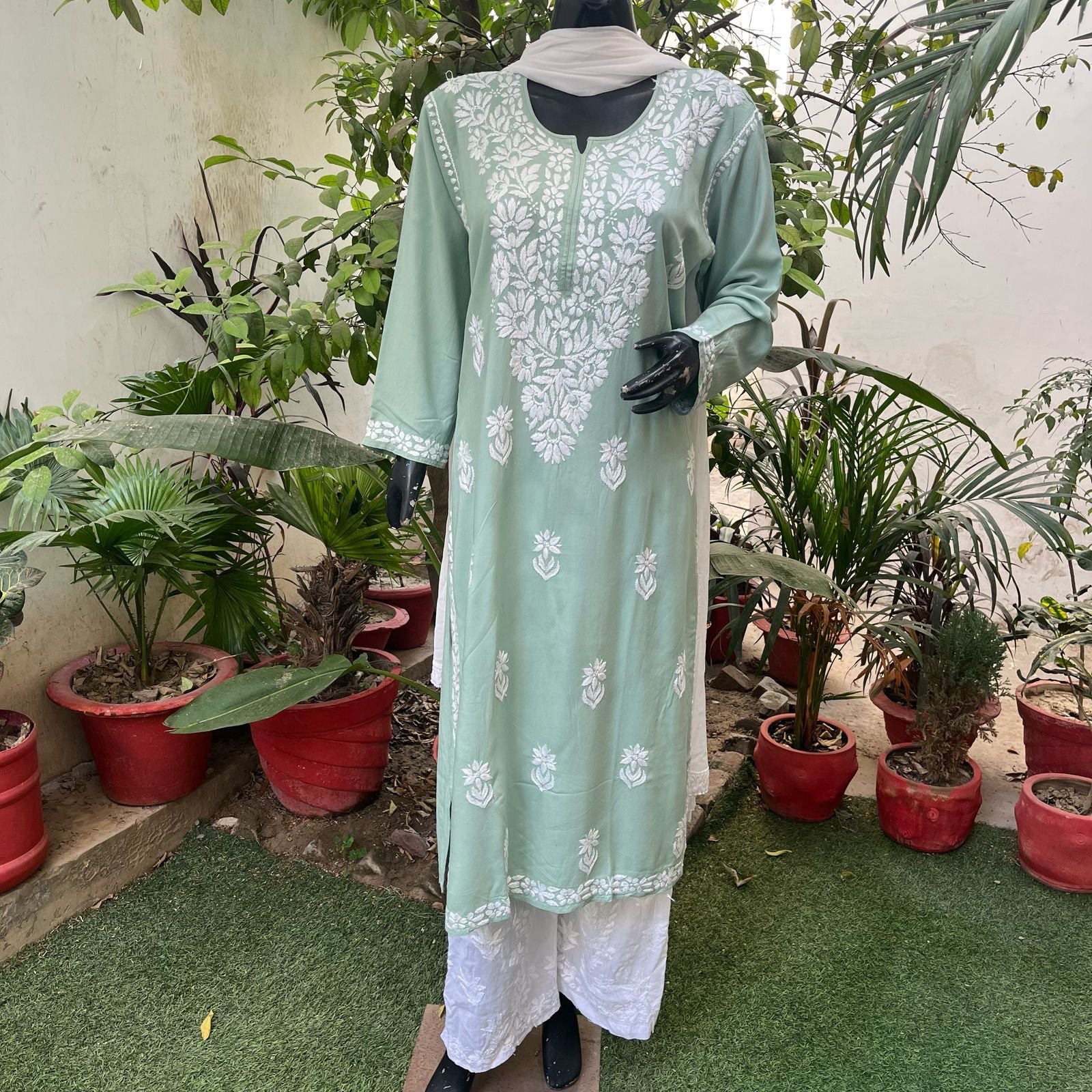 Straight fit Rayon soft kurta